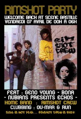 RIMSHOT PARTY (NUBIANS – GENO YOUNG – BONA)