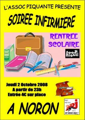 Soirée infirmière