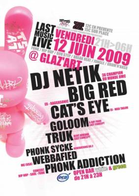 LAST Music Live 12 Juin @ Glaz’Art