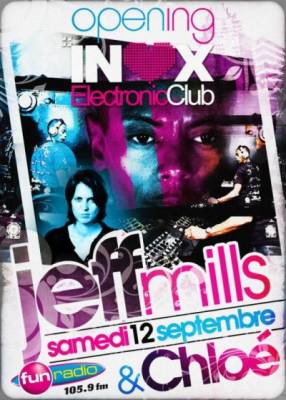 Opening Inox Club Jeff Mills & Chloé