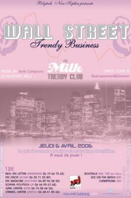 WALL STREET : Trendy Business