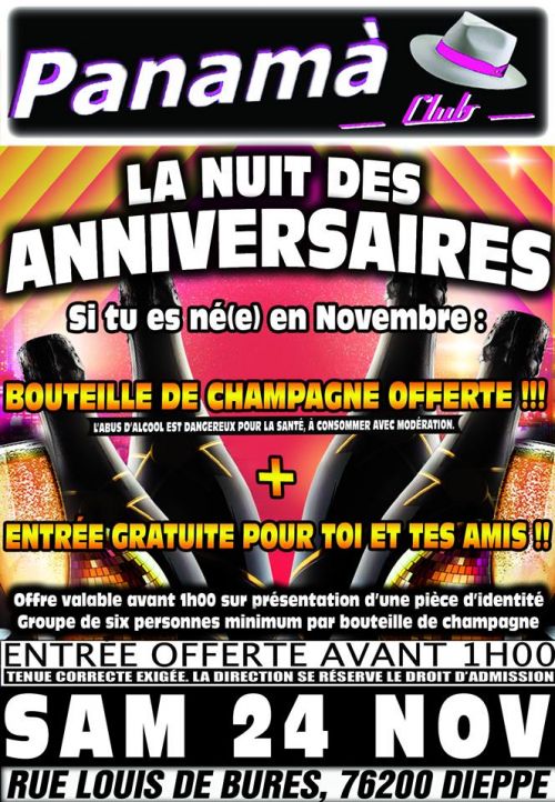 LA NUIT DES ANNIVERSAIRES