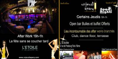 AfterWork à l’Etoile
