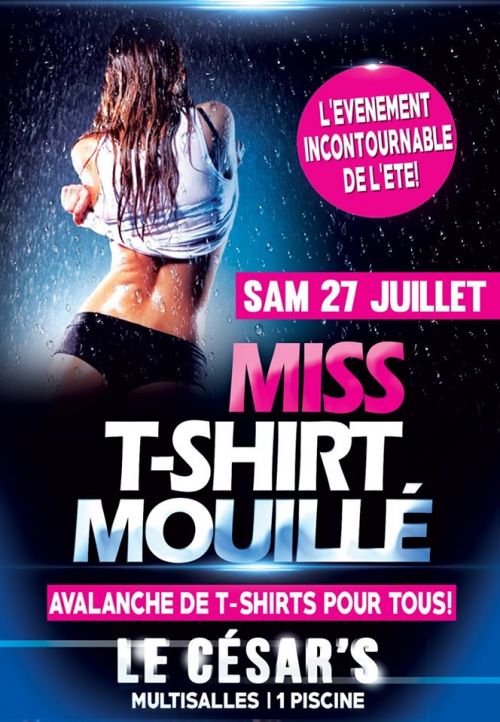 MISS T Shirt Mouillé