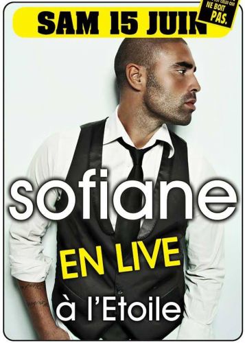 Sofiane en live à l’etoile