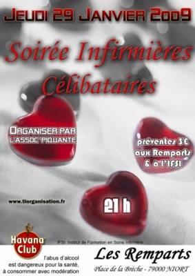 Soirée infirmières célibataires !!