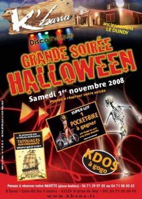 GRANDE SOIREE HALLOWEEN