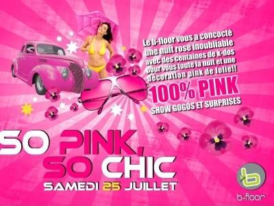 SO PINK SO CHIC…