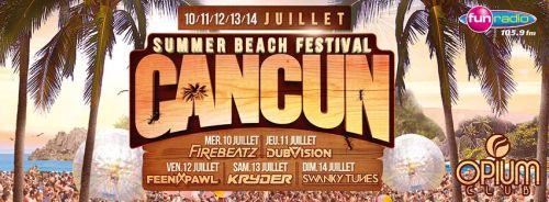 Cancun Summer Beach festival