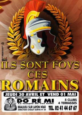 Ils sont Fou ces Romains