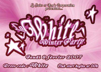 white winter party