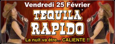 Soirée “Tequila Rapido”