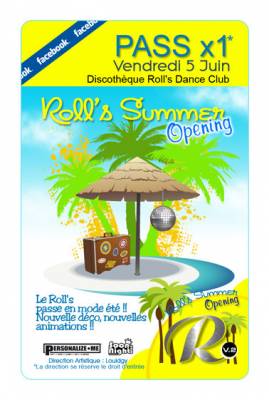Roll’s Summer Opening