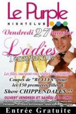 soirée  Ladies Temptation