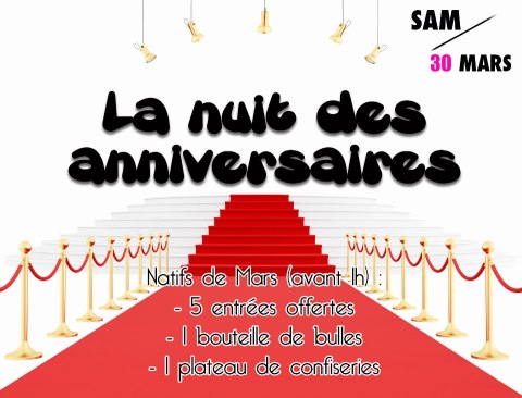 La nuit des anniversaires