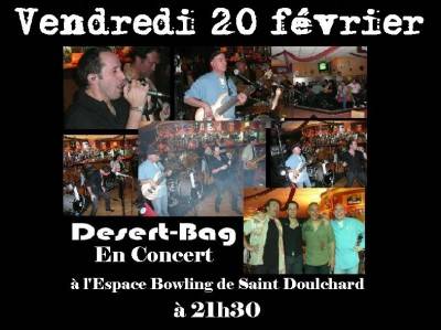 Desert Bag en concert