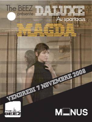 The Beez présente MAGDA au Spartacus