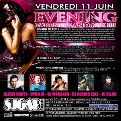 Evening parter and mix