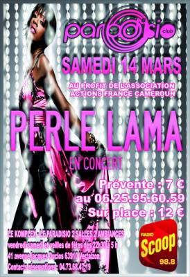 PERLE LAMA EN CONCERT