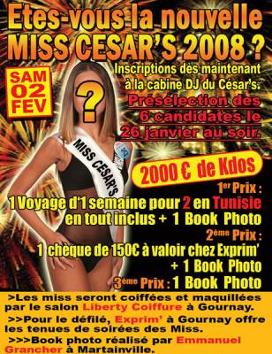 Election Miss César’s