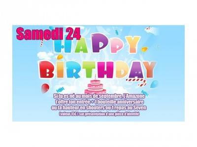 Soirée Happy Birthday