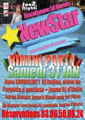 rimini party au new star