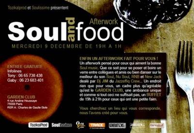 Soul&Food Afterwork