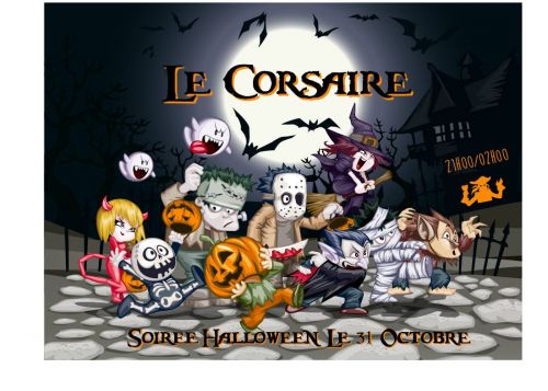 Halloween party @ LeCorsaire