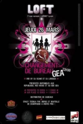 Soirée Changement de Bureau GEA