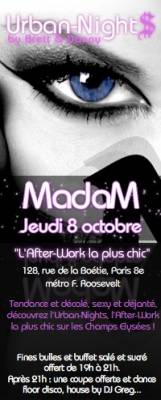 AFTER WORK @ MADAM
