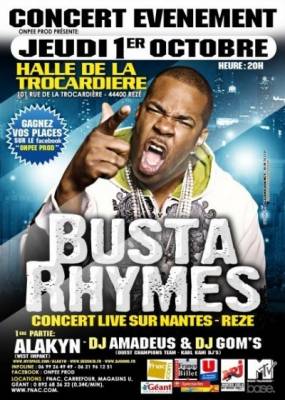 BUSTA RHYMES EN CONCERT