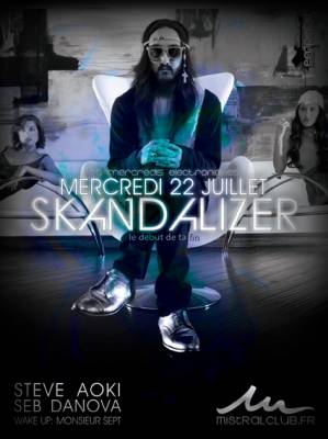 Skandalizer avec Steve Aoki