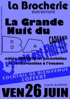 LA NUIT DU BAC