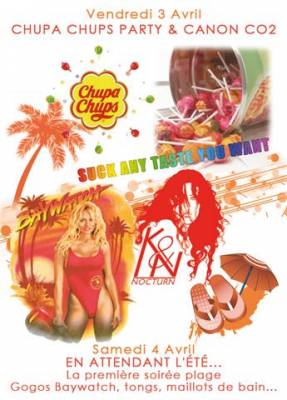 Chupa chups party & canon CO2
