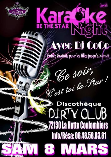 KARAOKE NIGHT be the star