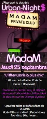 AFTER-WORK @ MADAM