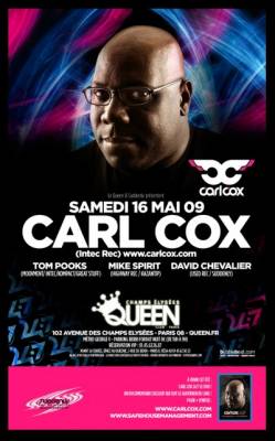 CARL COX AU QUEEN !!