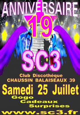 19e ANNIVERSAIRE DU SC3