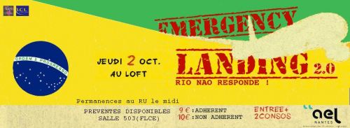 TONUS LANGUES : EMERGENCY LANDING 2.0 Rio nao responde !