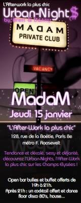 AFTER-WORK @ MADAM