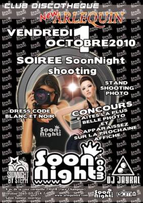 SOIREE OFFICIELLE SOONNIGHT @ Arlequin