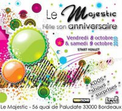 L’ A N N I V E R S A I R E DU M.A.J.E.S.T.I.C