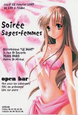 soirée open bar sages-femmes