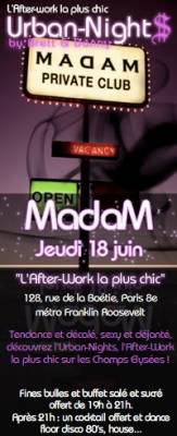 After-Work@ MadaM