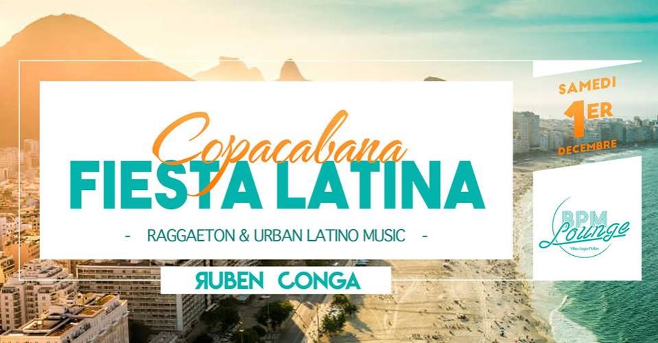 COPACABANA FIESTA LATINA by RUBEN CONGA