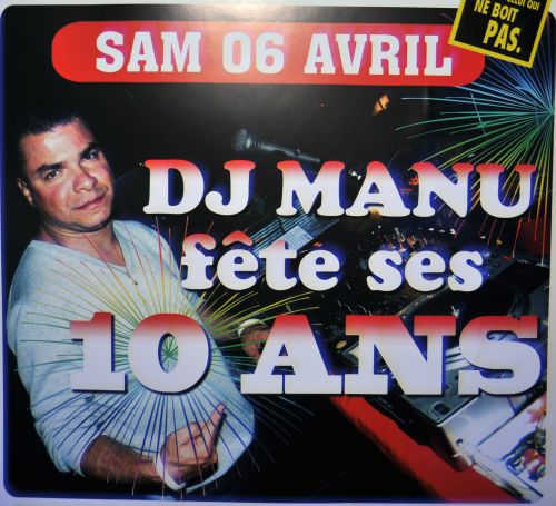 DJ Manu fête ses 10 ans