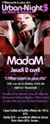 AFTER-WORK @ MADAM