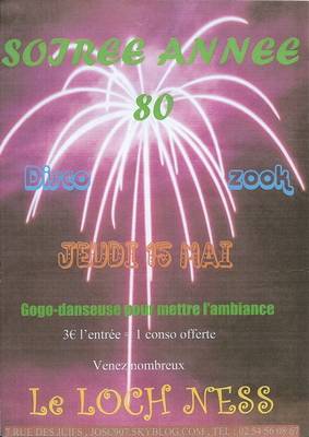 Soiree anneé 80 & étudiante