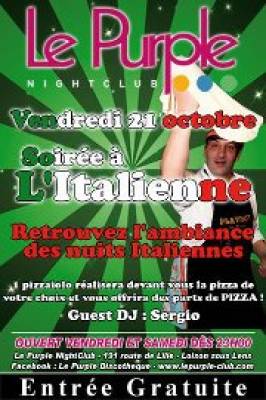 Soirée à l’italienne