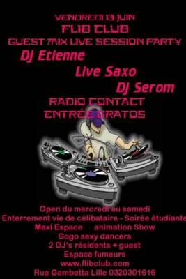 GUEST MIX live session party